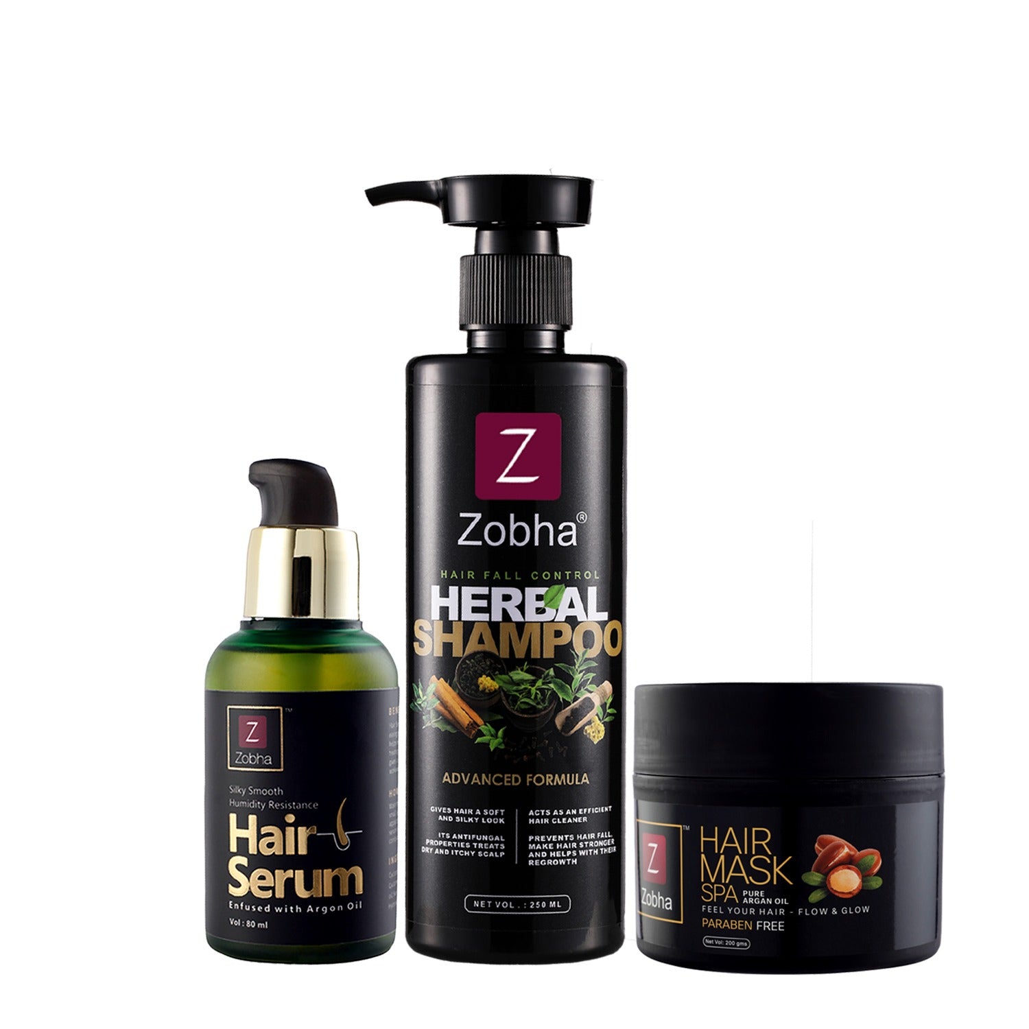 Zobha Hair Care Combo- For Natural Hair