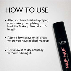Zobha MUF MUF Makeup Setting Spray- Makeup Fixer to lock your Makeup