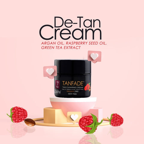 Tanfade Tan Cleansing Cream - Sun Tan Removal Cream - 50Gm