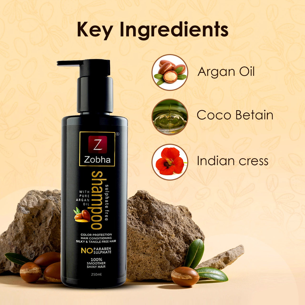 Argan Oil Shampoo - Paraben and Sulphate Free ~ 500ML