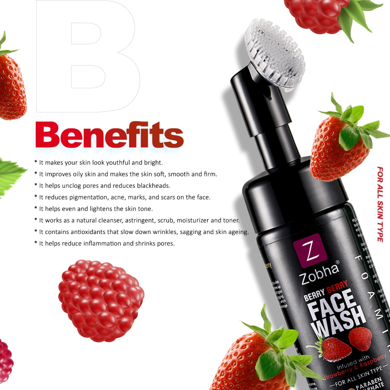 Berry Berry Foaming Face wash
