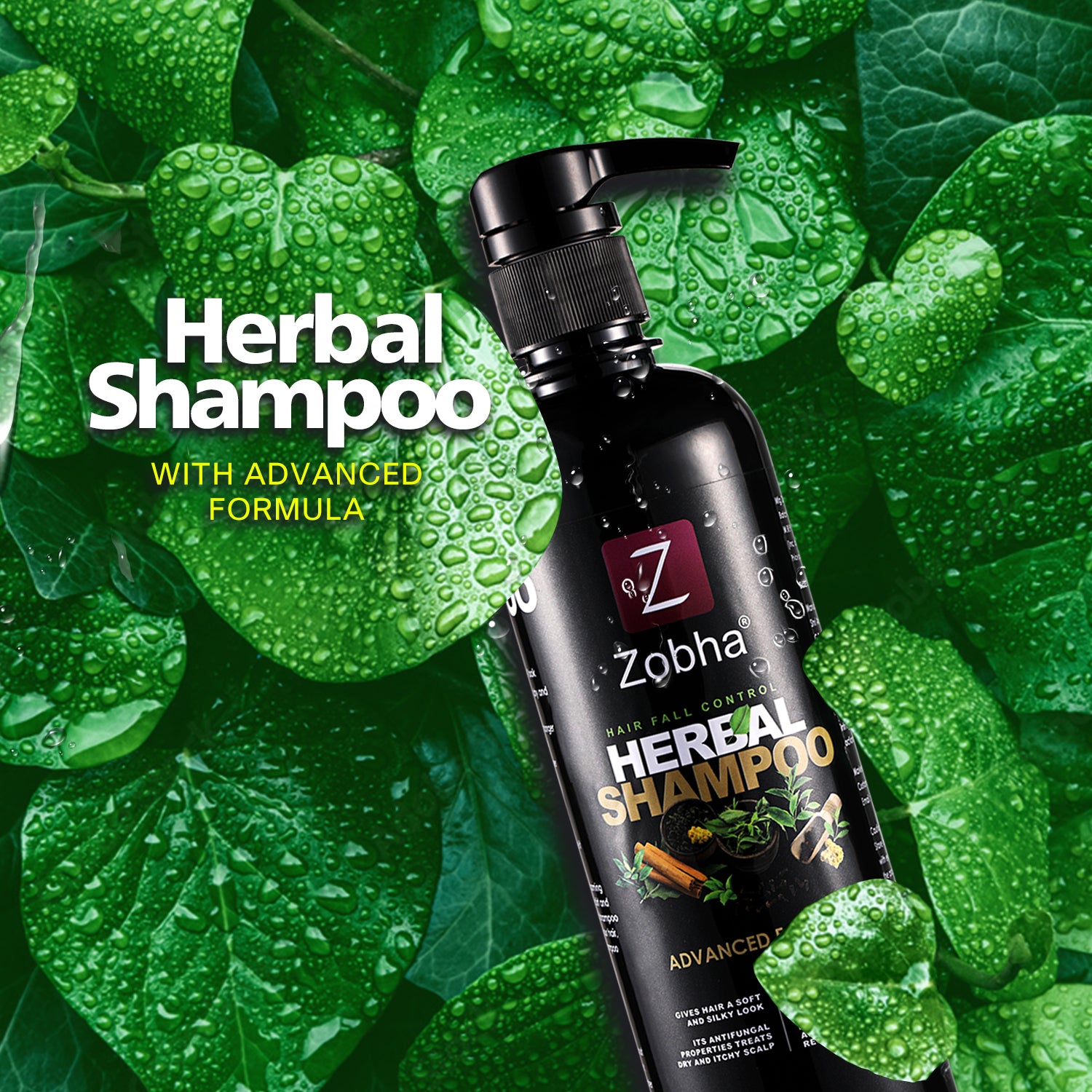 Herbal Shampoo with Advanced Formula ~ 500ML